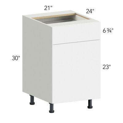 Ovela® Tuscany Antracita 21"W x 34.5"H x 24"D Base Cabinet (B21)