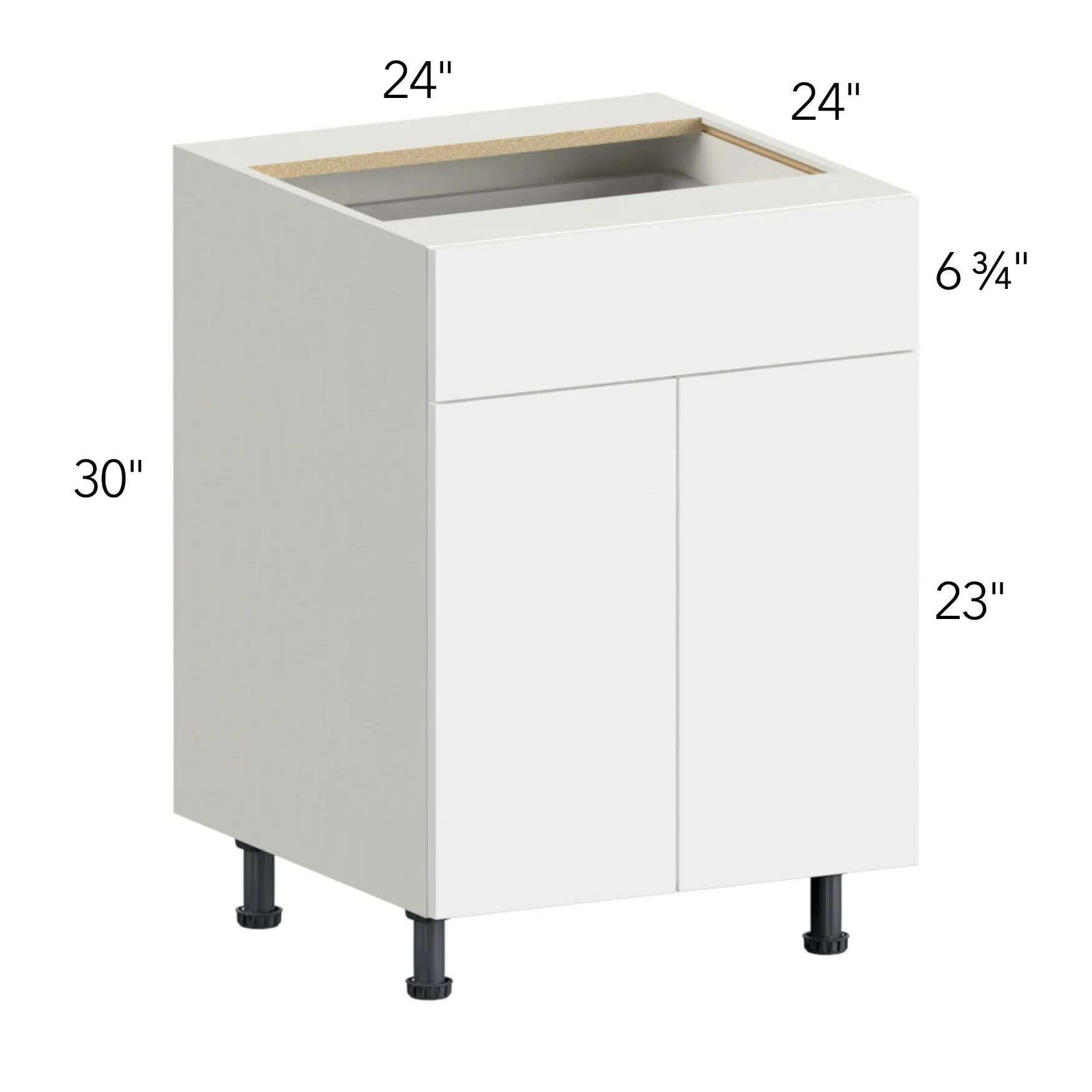 Illume® Tuscany Ida 1 24"W x 30"H x 24"D Base Cabinet (B24)