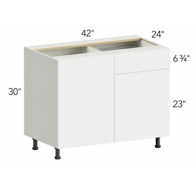 Ovela® Tuscany Antracita 42"W x 34.5"H x 24"D Blind Corner Cabinet (BLB48/51)