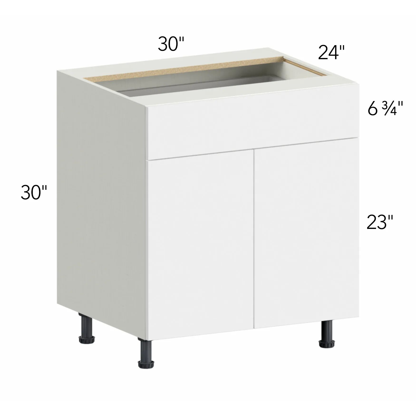 Illume® Tuscany Ida 1 30"W x 30"H x 24"D Base Cabinet (B30)