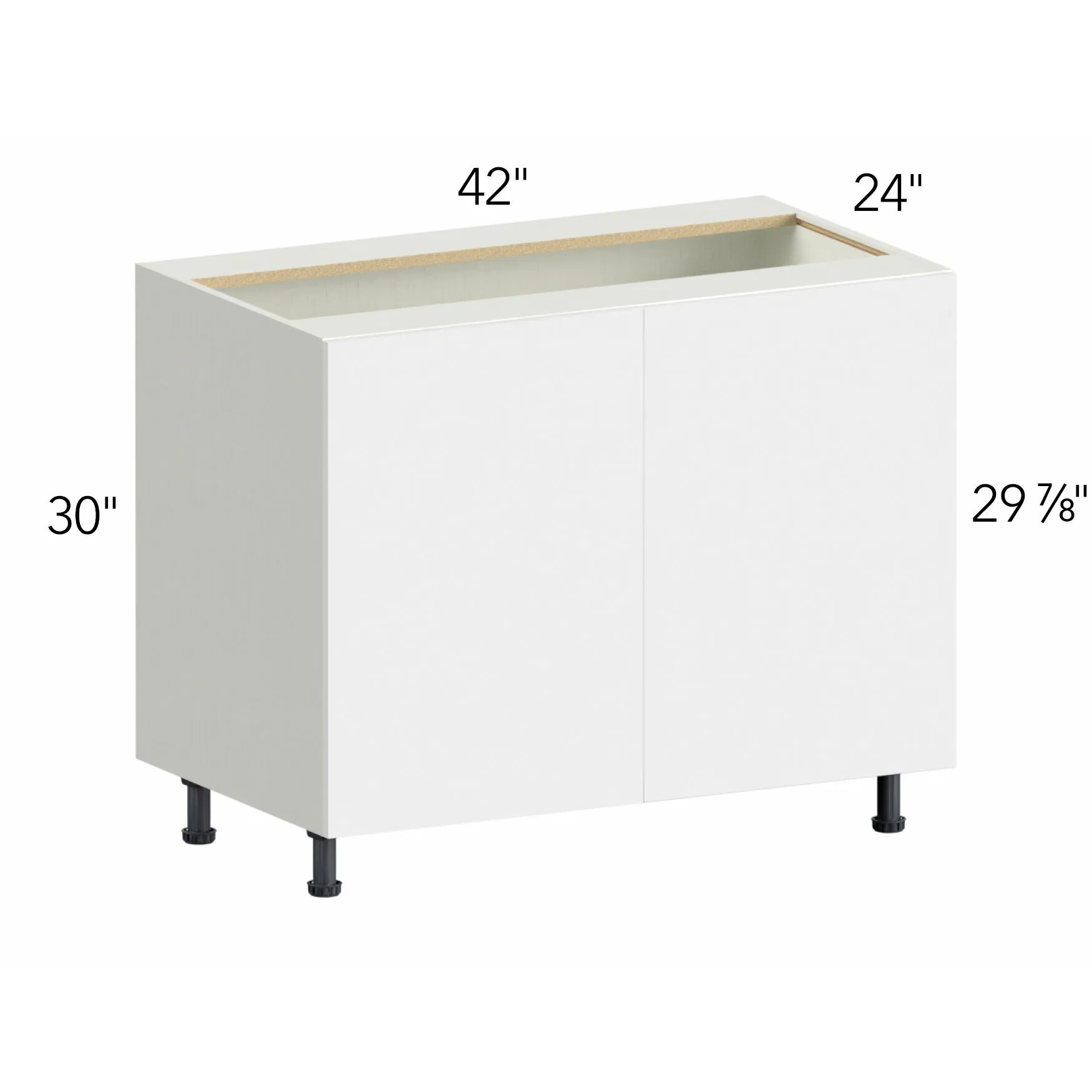 Ovela® Tuscany Ida 2 42"W x 34.5"H x 24"D Blind Corner Cabinet (BLB48/51FD)