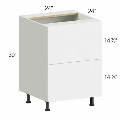 Ovela® Tuscany Antracita 24"W x 34.5"H x 24"D Drawer Base Cabinet (DB24-2)
