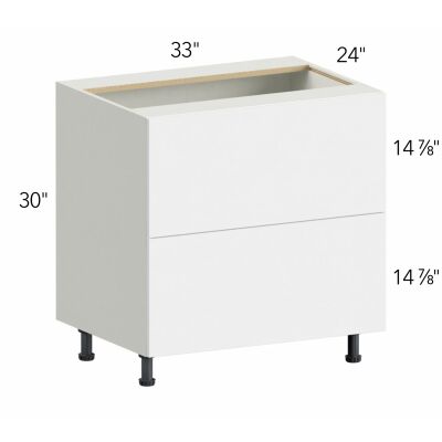 Ovela® Tuscany Antracita 33"W x 34.5"H x 24"D Drawer Base Cabinet (DB33-2)