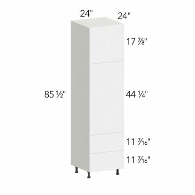 Ovela® Tuscany Antracita 24"W x 85.5"H x 24"D Oven Cabinet (OC2490C)