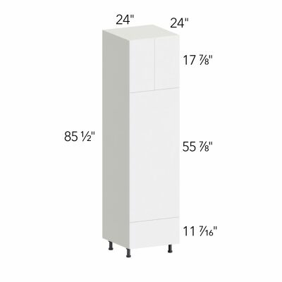 Ovela® Tuscany Antracita 24"W x 85.5"H x 24"D Oven Cabinet (OC2490D)