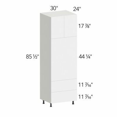 Ovela® Tuscany Antracita 30"W x 85.5"H x 24"D Oven Cabinet (OC3090C)