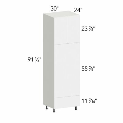 Ovela® Tuscany Antracita 30"W x 91.5"H x 24"D Oven Cabinet (OC3096D)