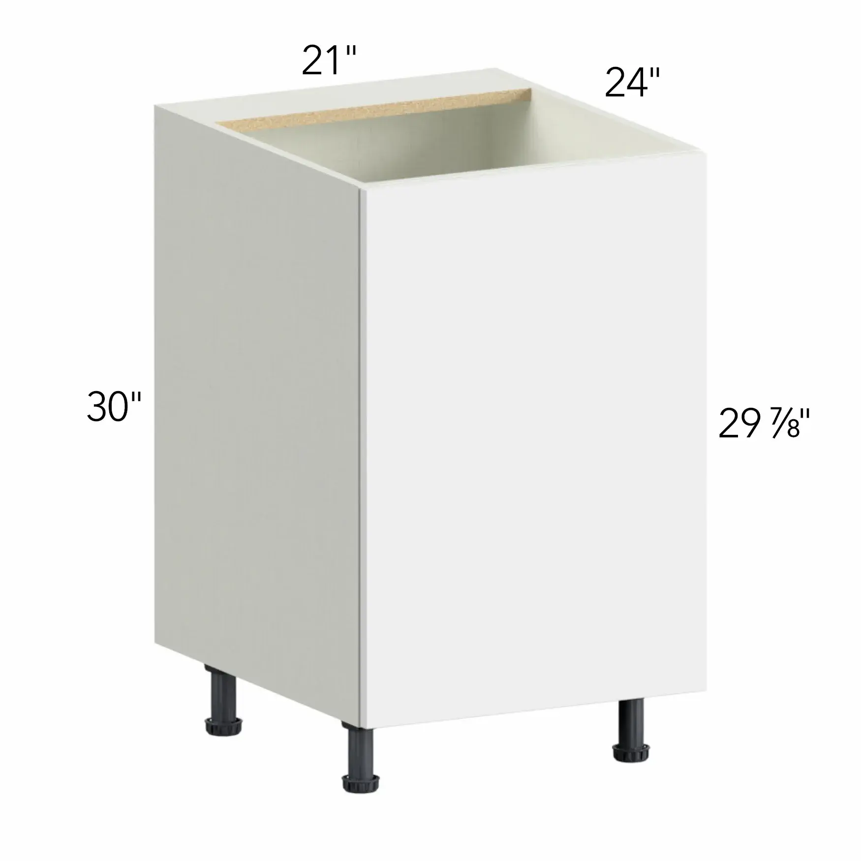 Illume® Tuscany Ida 2 21"W x 30"H x 24"D Sink Base Cabinet (SB21FD)
