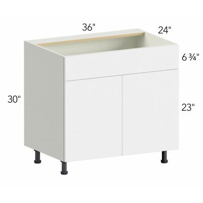 Ovela® Tuscany Antracita 36"W x 34.5"H x 24"D Sink Base Cabinet (SB36)