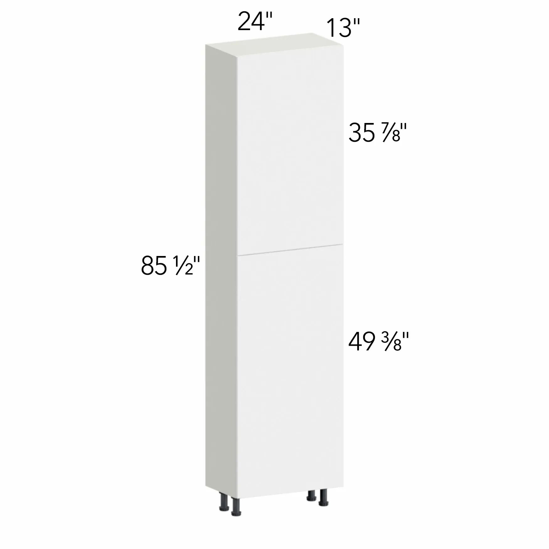 Ovela® Tuscany Antracita 24"W x 85.5"H x 13"D Tall Pantry Cabinet (TP241390SD)