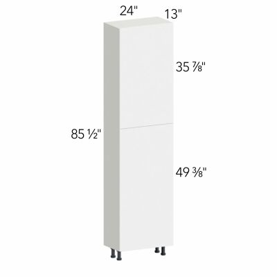 Ovela® Tuscany Antracita 24"W x 85.5"H x 13"D Tall Pantry Cabinet (TP241390SD)