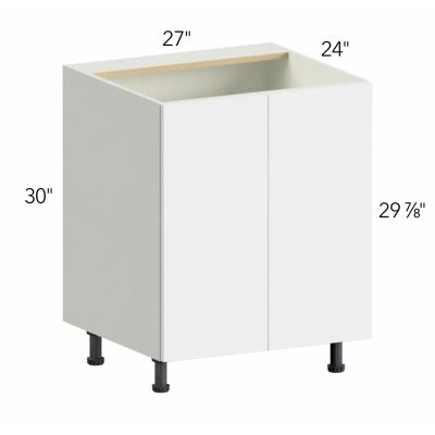 Illume® Tuscany Como Ash 2 27"W x 30"H x 24"D Sink Base Cabinet (SB27FD)
