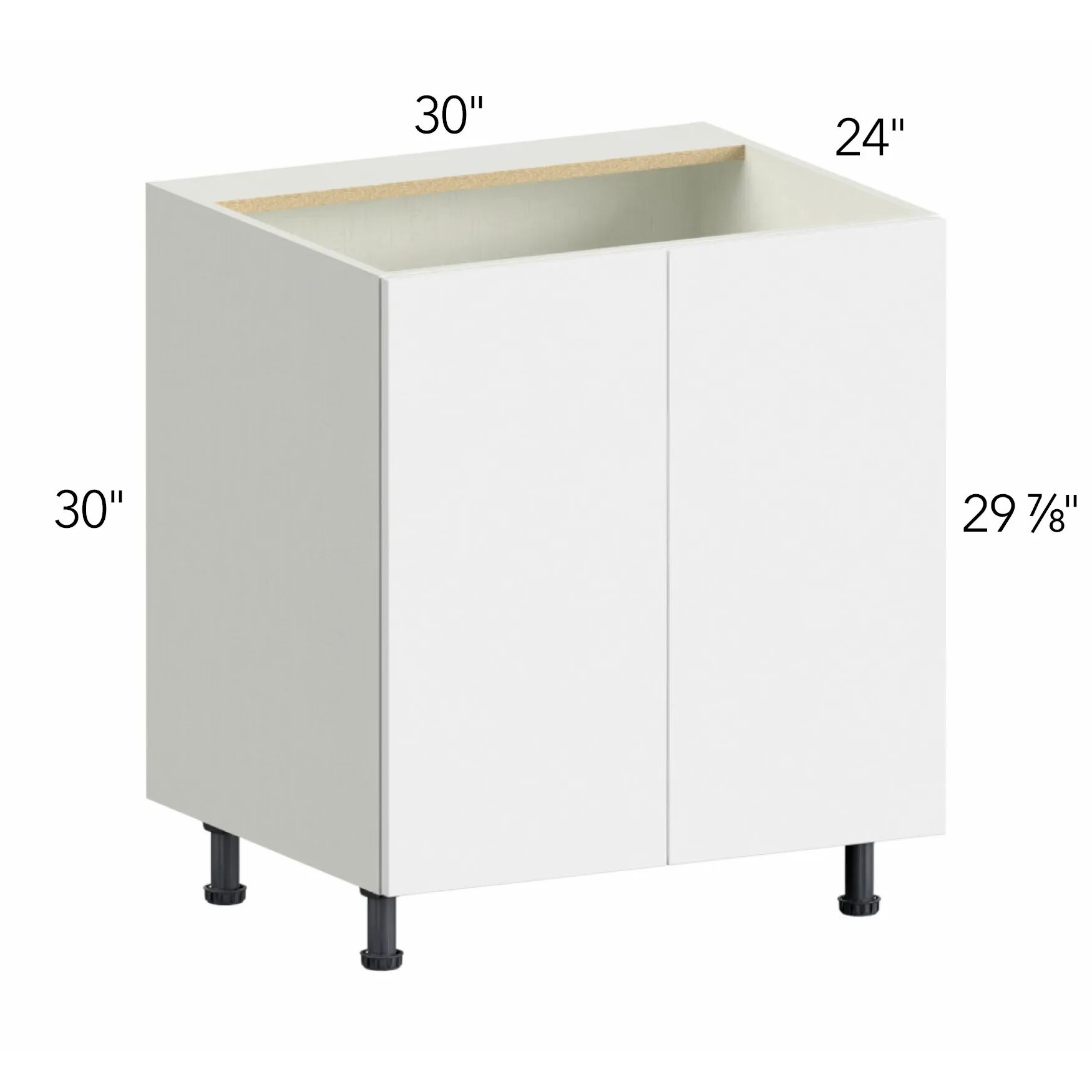 Illume® Tuscany Nocce 3 30"W x 30"H x 24"D Sink Base Cabinet (SB30FD)