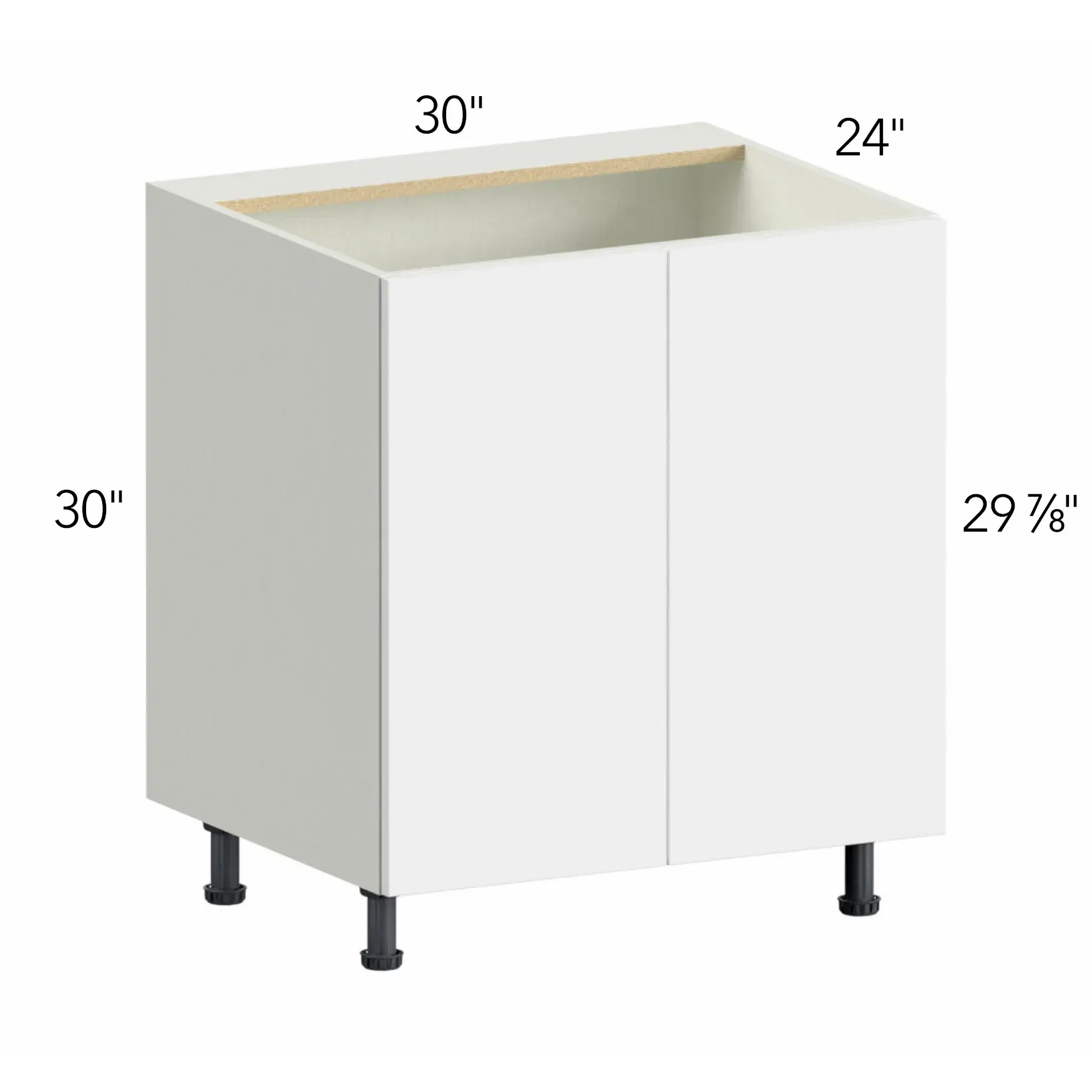Illume® Tuscany Nocce 3 30"W x 30"H x 24"D Sink Base Cabinet (SB30FD)