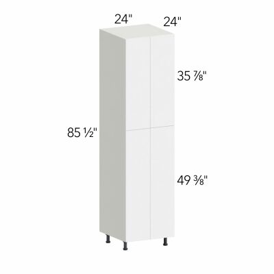 Ovela® Tuscany Antracita 24"W x 85.5"H x 24"D Tall Pantry Cabinet (TP242490)