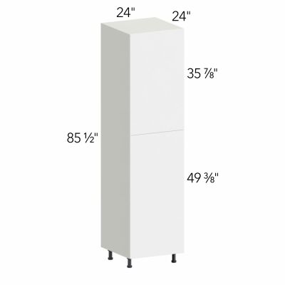 Ovela® Tuscany Antracita 24"W x 85.5"H x 24"D Tall Pantry Cabinet (TP242490SD)