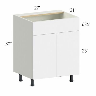 Ovela® Tuscany Antracita 27"W x 34.5"H x 21"D Vanity Cabinet (VSB27)