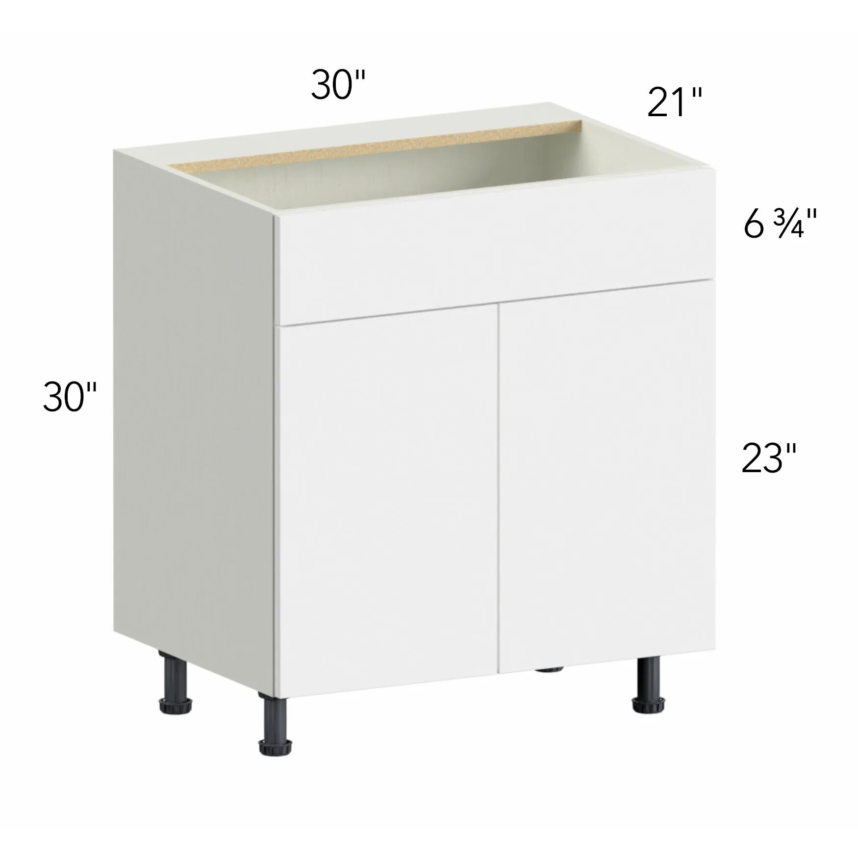 Illume® Tuscany Ida 2 30"W x 30"H x 21"D Vanity Cabinet (VSB30)