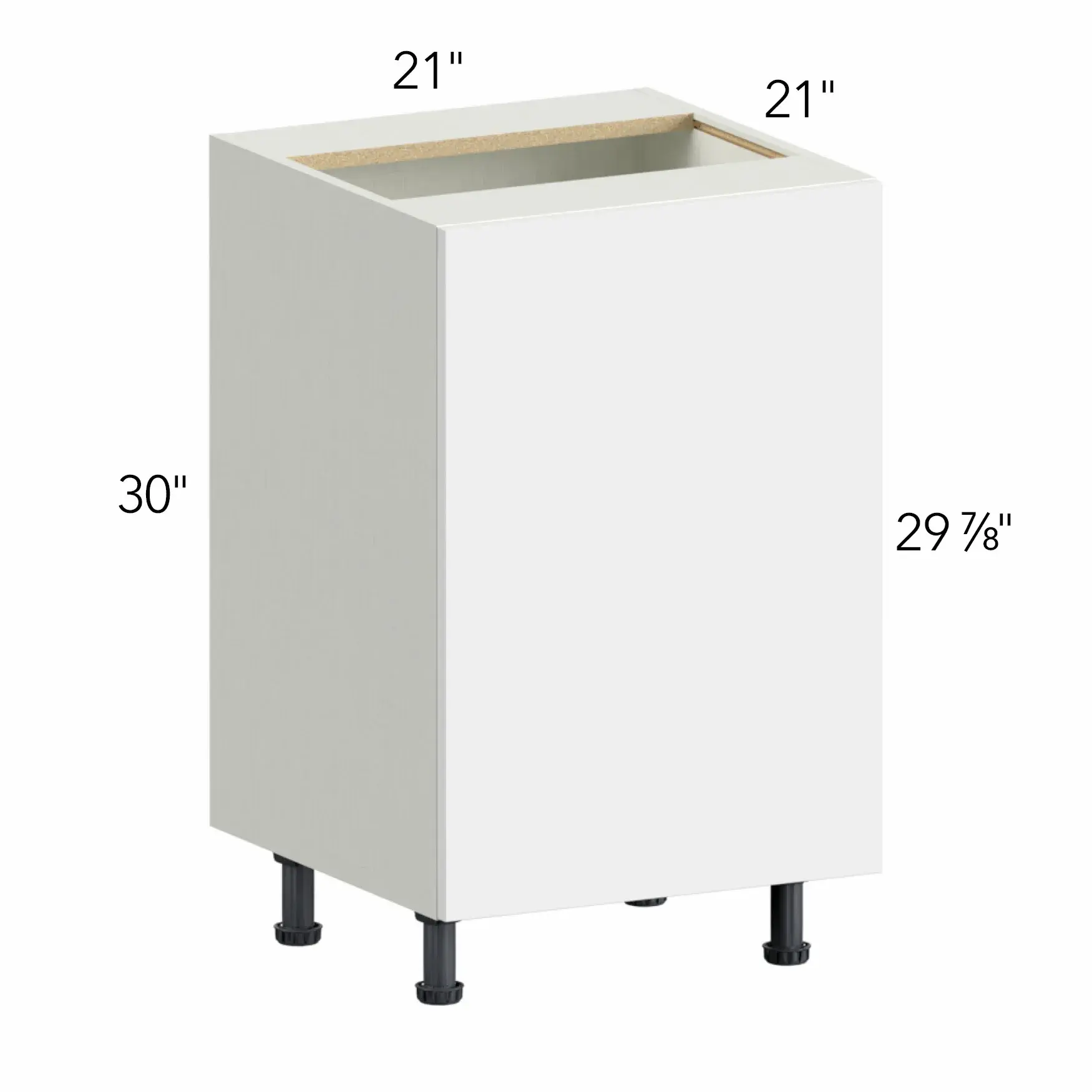 Illume® Tuscany Antracita 24"W x 30"H x 21"D Vanity Cabinet (VB21FD)