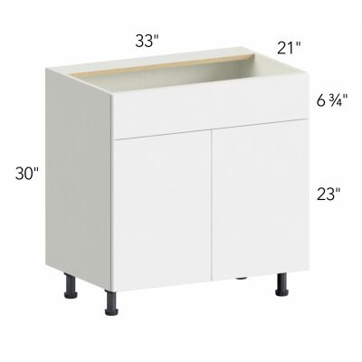 Ovela® Tuscany Antracita 33"W x 34.5"H x 21"D Vanity Cabinet (VSB33)