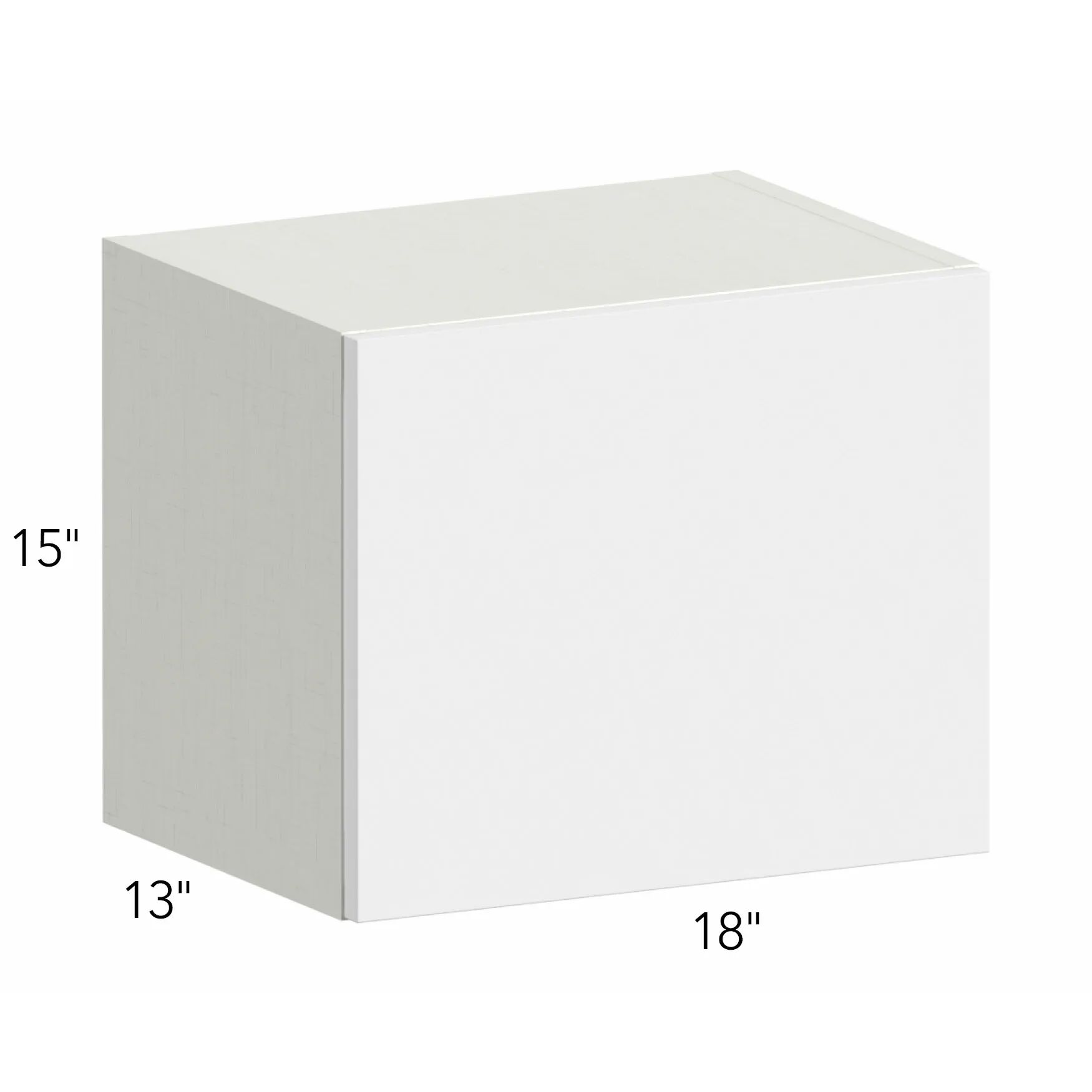 Ovela® Tuscany Antracita 18"W x 15"H x 13"D Wall Cabinet (W1815LU)