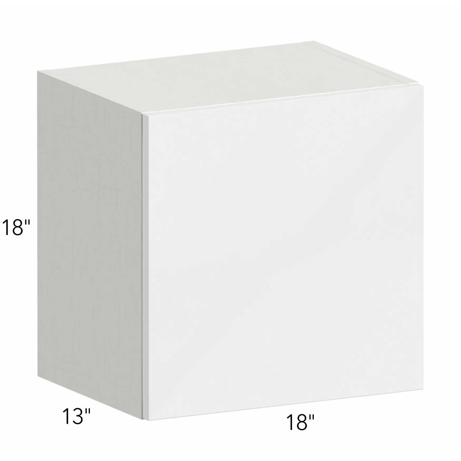Ovela® Tuscany Antracita 18"W x 18"H x 13"D Wall Cabinet (W1818)