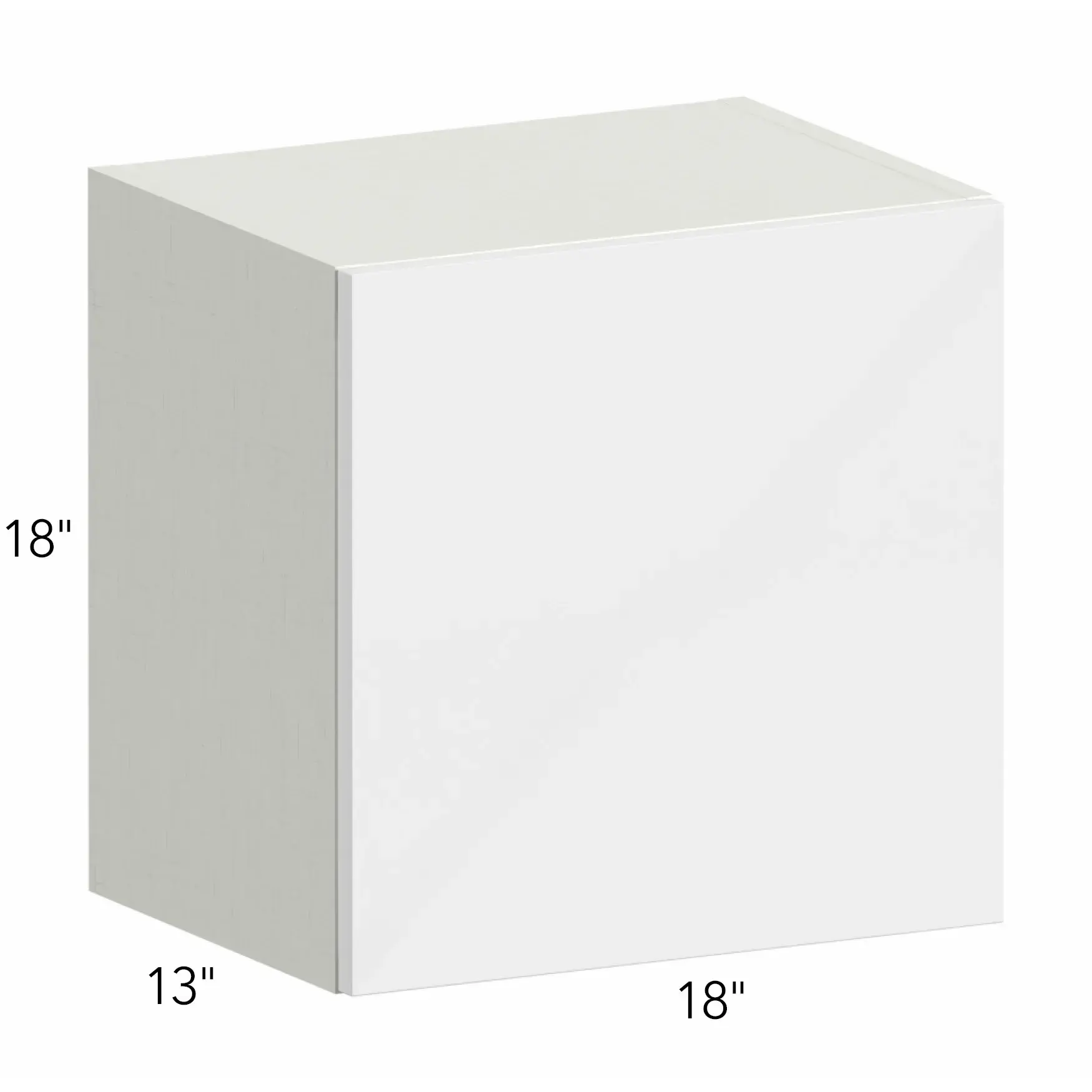 Ovela® Tuscany Antracita 18"W x 18"H x 13"D Wall Cabinet (W1818)