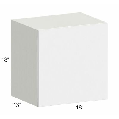 Ovela® Tuscany Blanco 18"W x 18"H x 13"D Wall Cabinet (W1818LU)