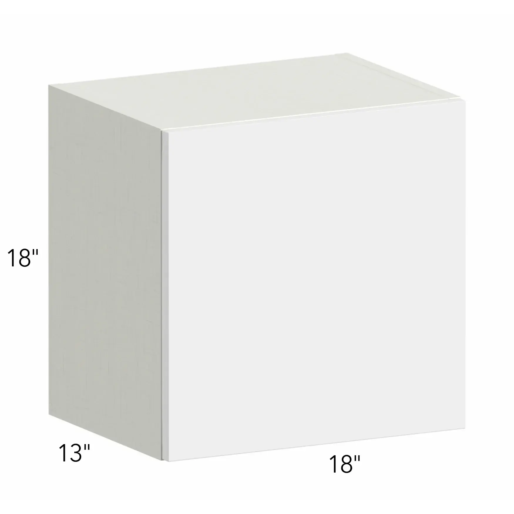 Ovela® Tuscany Blanco 18"W x 18"H x 13"D Wall Cabinet (W1818LU)