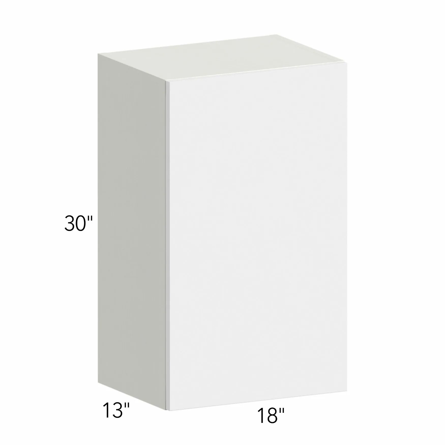 Ovela® Tuscany Antracita 18"W x 30"H x 13"D Wall Cabinet (W1830)