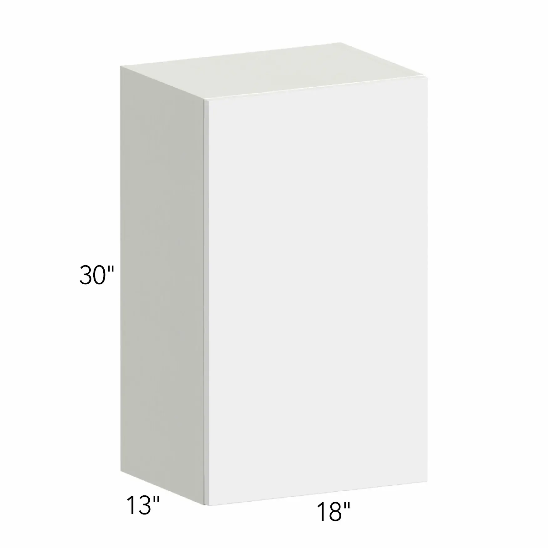 Ovela® Tuscany Antracita 18"W x 30"H x 13"D Wall Cabinet (W1830)