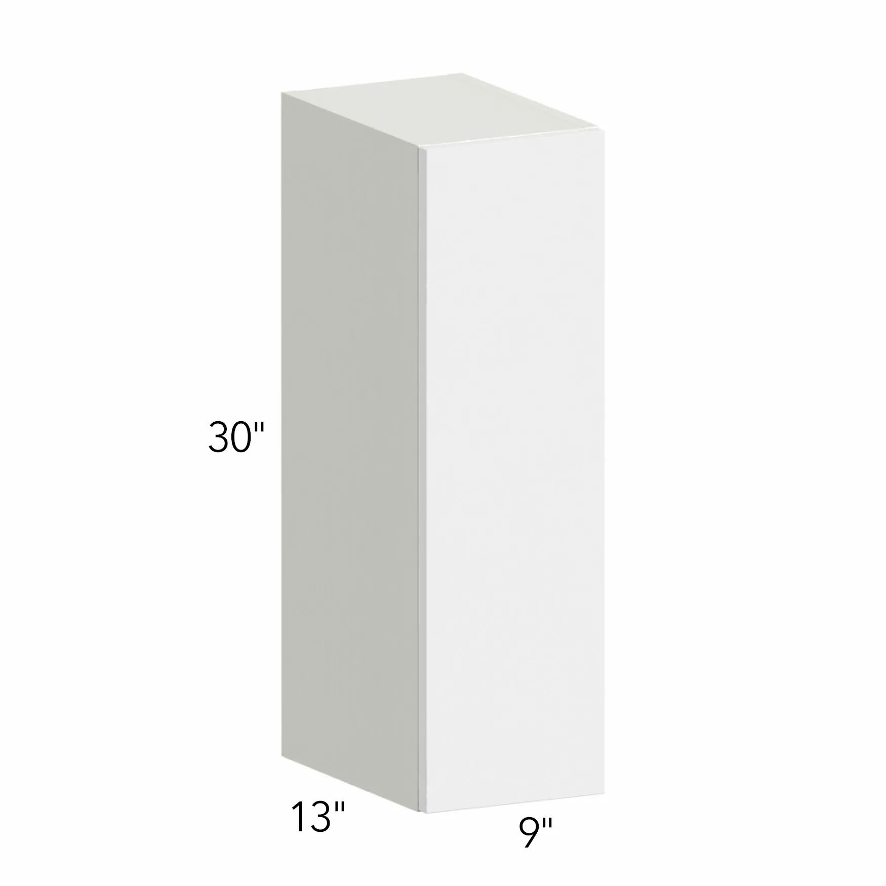Ovela® Tuscany Antracita 9"W x 30"H x 13"D Wall Cabinet (W0930)