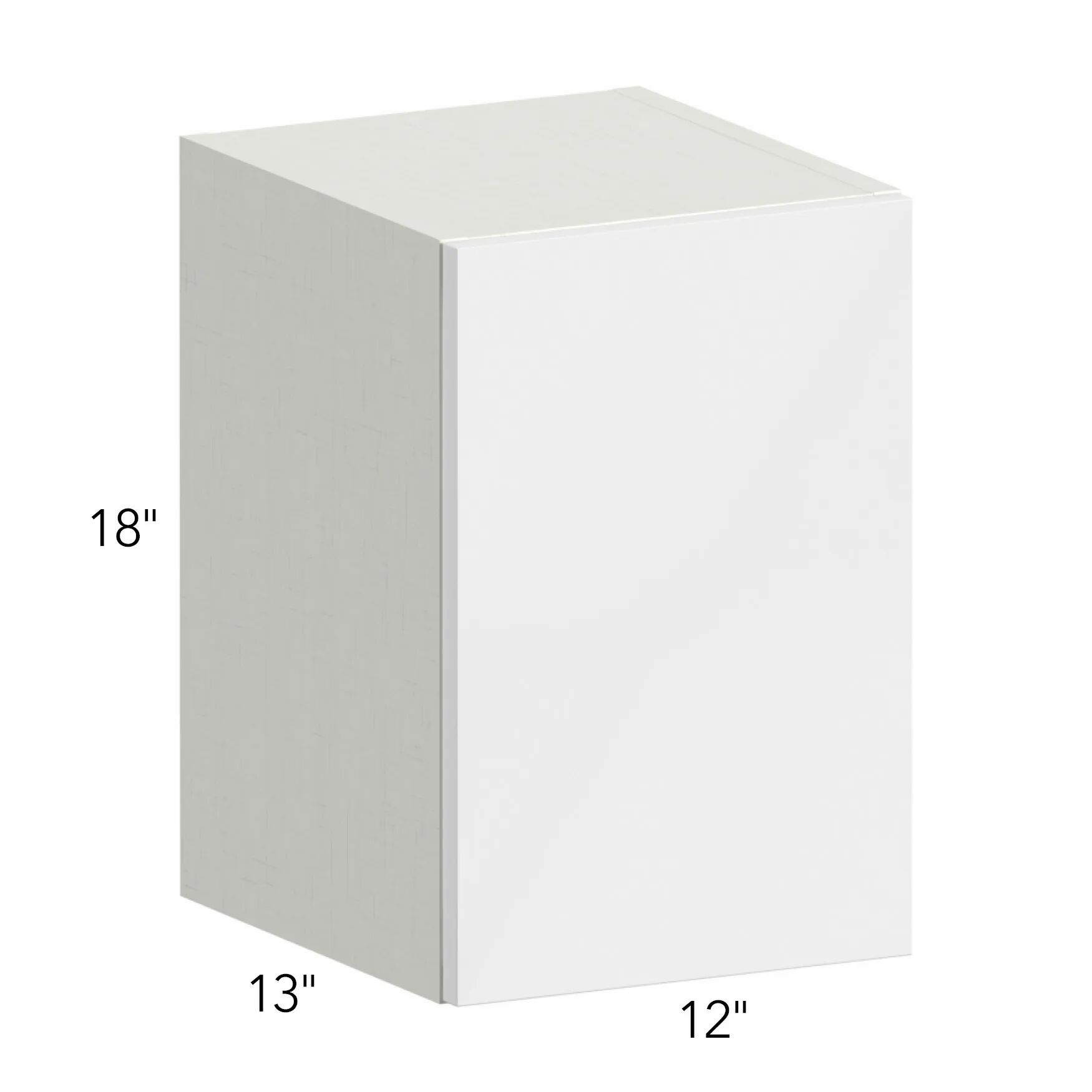 Ovela® Tuscany Antracita 12"W x 18"H x 13"D Wall Cabinet (W1218)