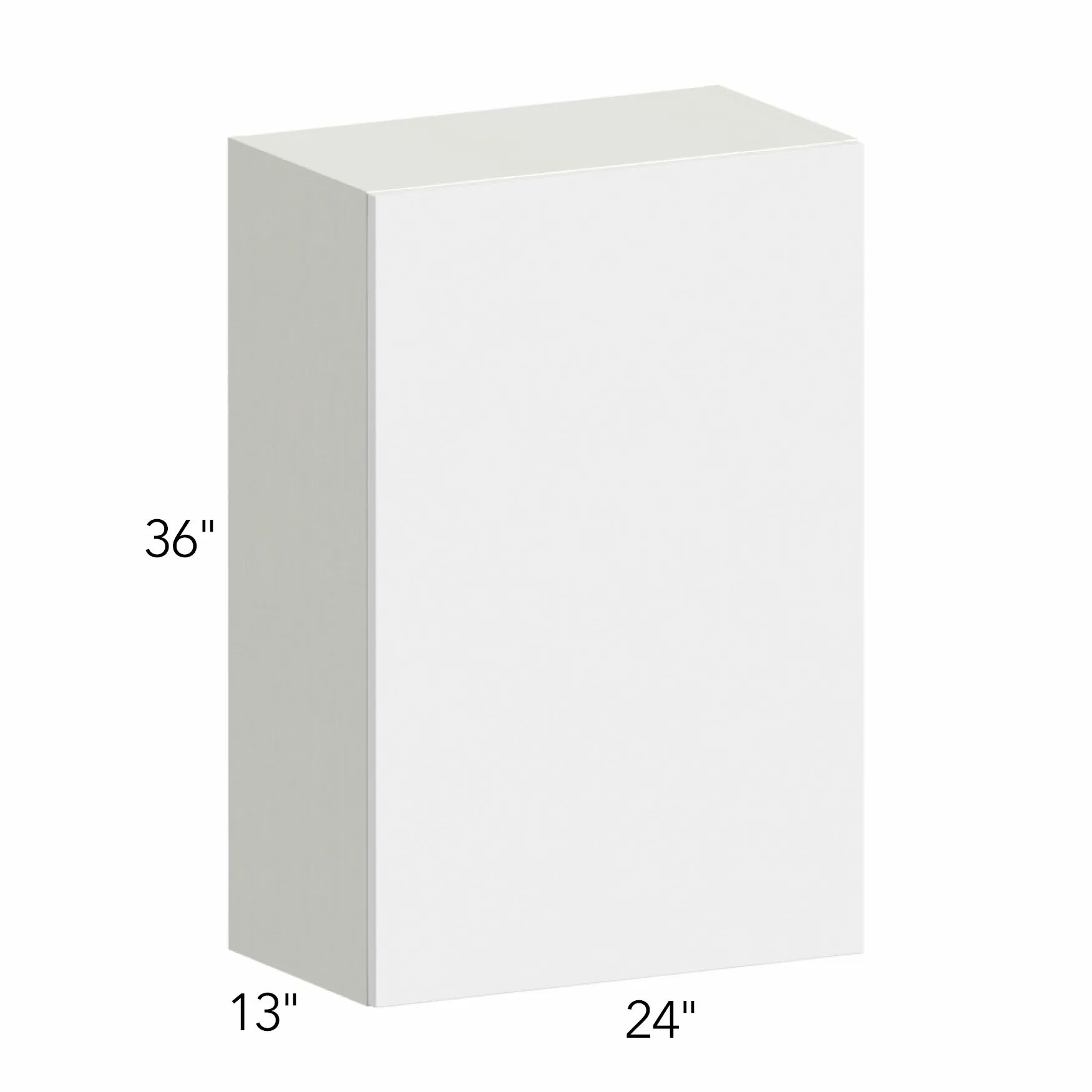 Ovela® Tuscany Antracita 24"W x 36"H x 13"D Wall Cabinet (W2436SD)
