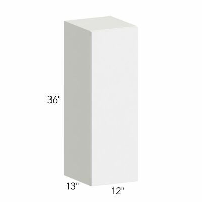 Ovela® Tuscany Antracita 12"W x 36"H x 13"D Wall Cabinet (W1236)