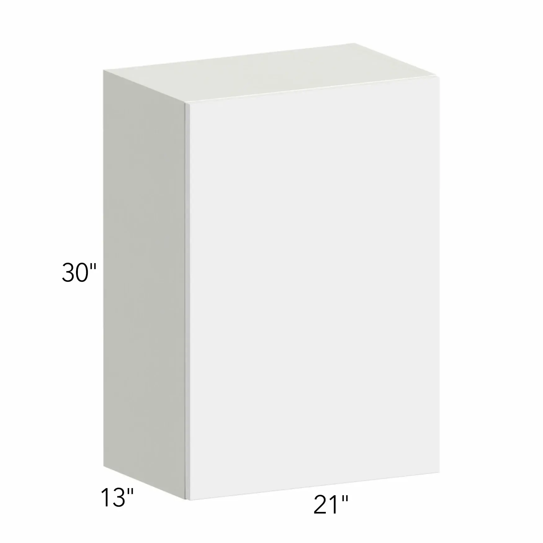 Ovela® Tuscany Antracita 21"W x 30"H x 13"D Wall Cabinet (W2130)