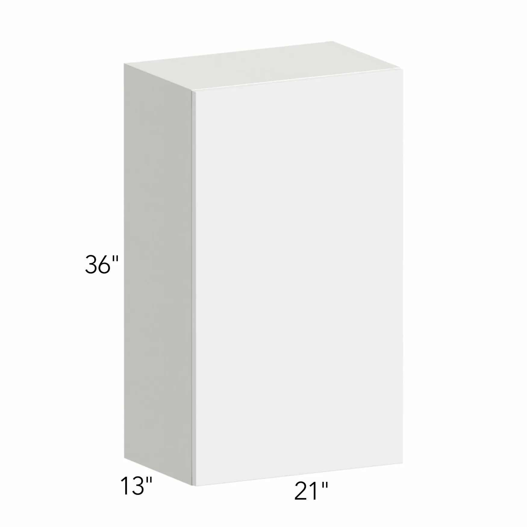 Ovela® Tuscany Antracita 21"W x 36"H x 13"D Wall Cabinet (W2136)