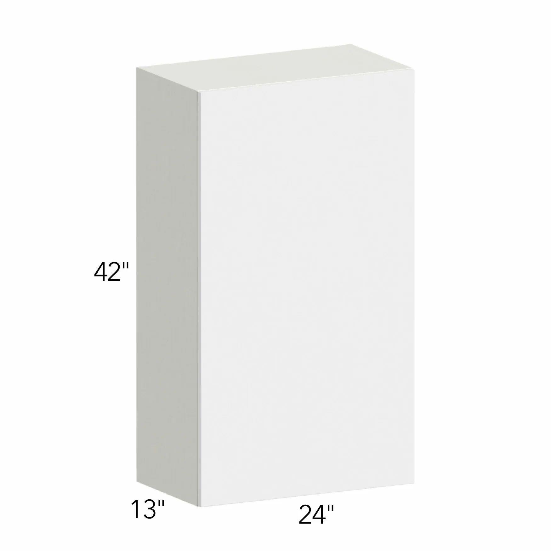 Ovela® Tuscany Antracita 24"W x 42"H x 13"D Wall Cabinet (W2442SD)