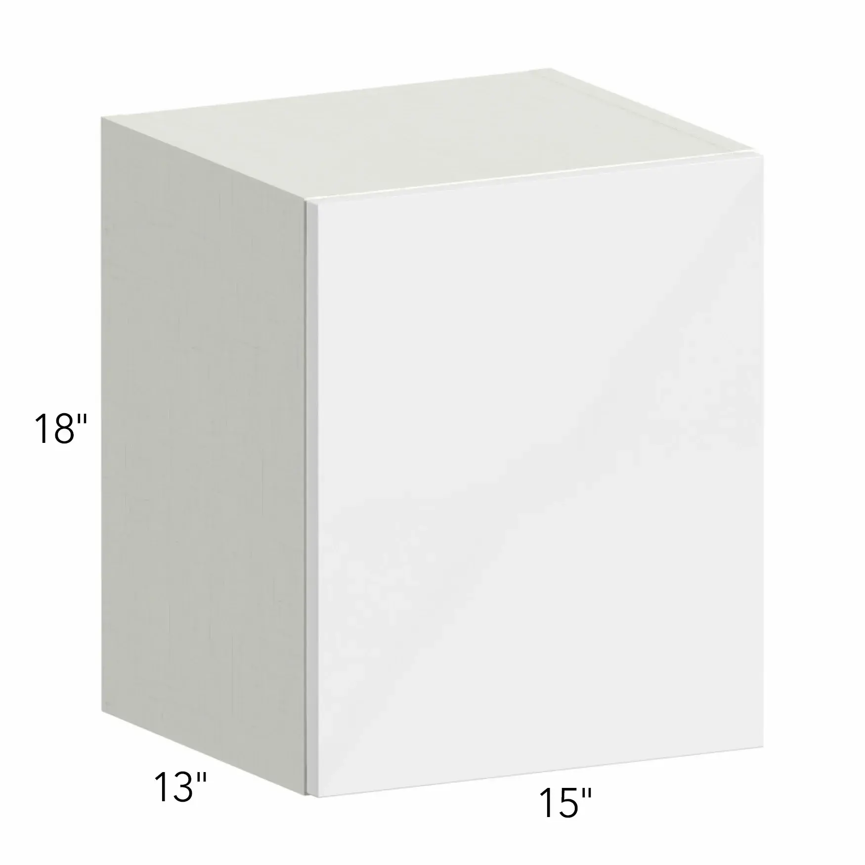 Ovela® Tuscany Antracita 15"W x 18"H x 13"D Wall Cabinet (W1518)