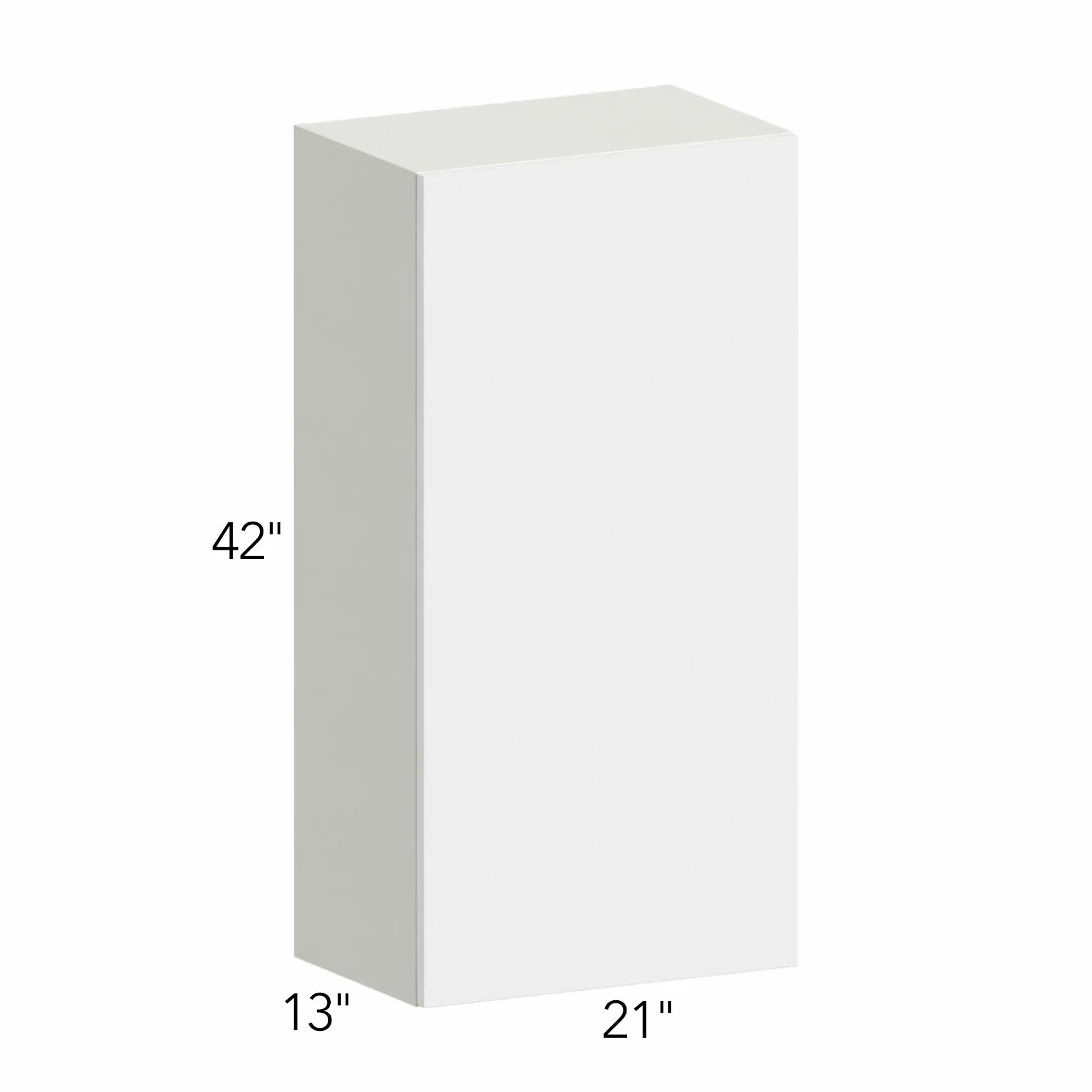 Ovela® Tuscany Antracita 21"W x 42"H x 13"D Wall Cabinet (W2142)