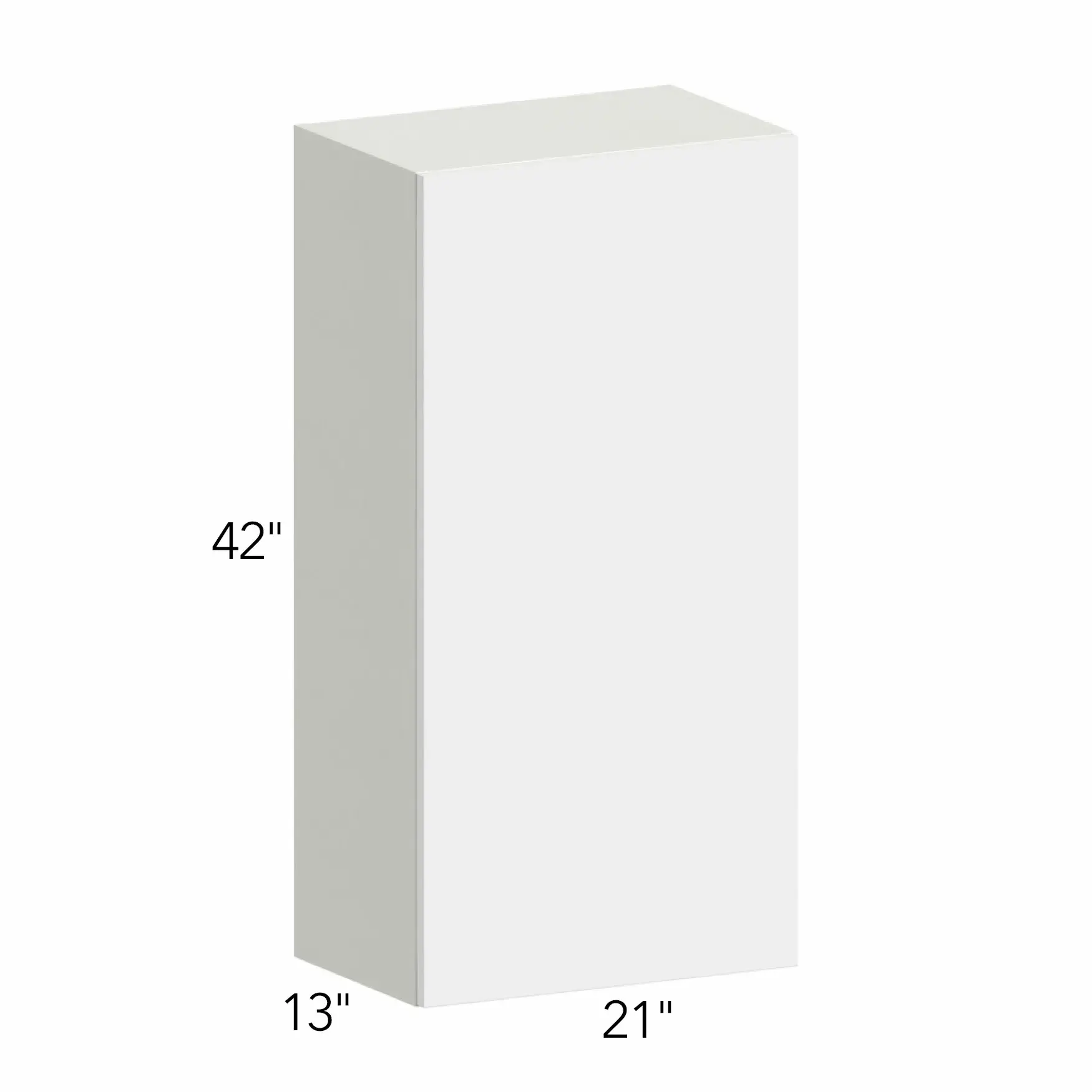 Ovela® Tuscany Antracita 21"W x 42"H x 13"D Wall Cabinet (W2142)