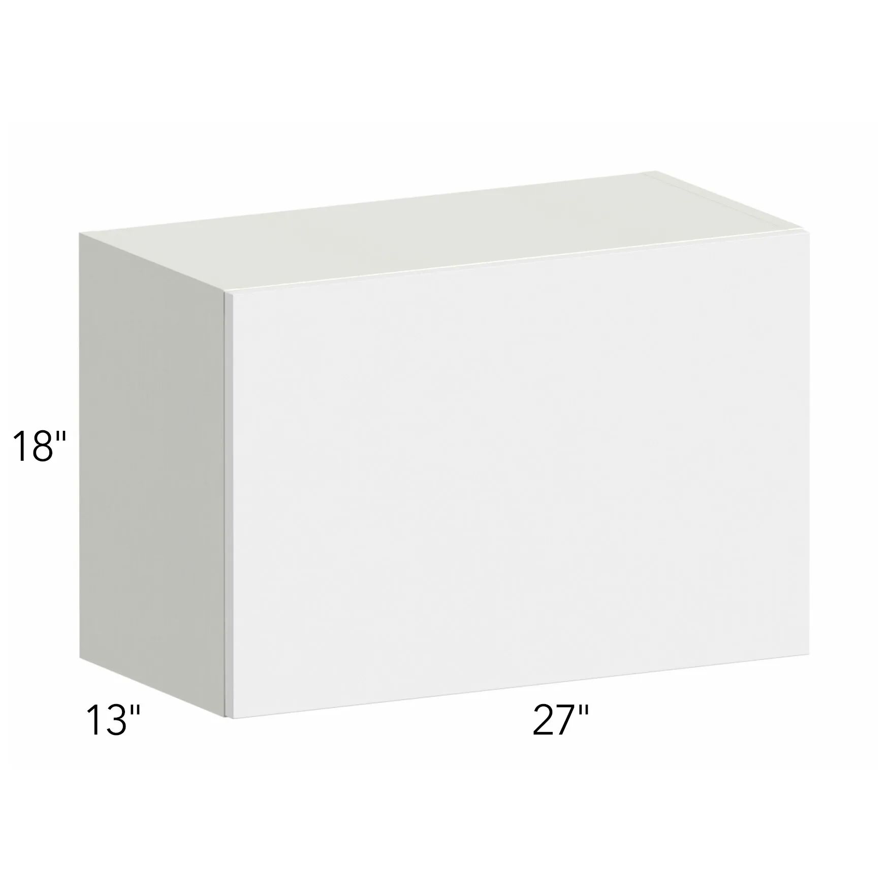 Ovela® Tuscany Antracita 27"W x 18"H x 13"D Wall Cabinet (W2718LU)
