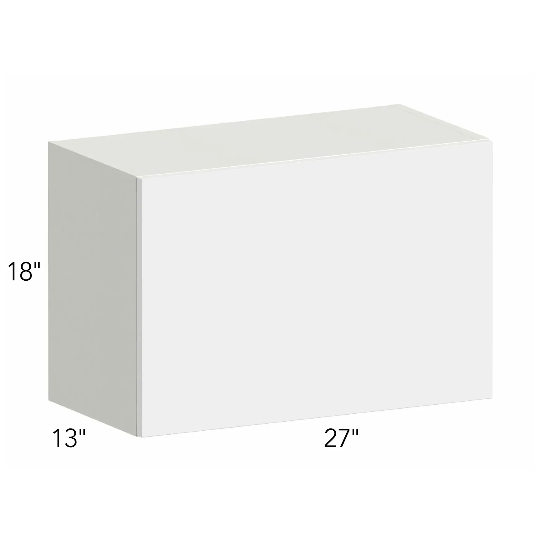 Ovela® Tuscany Antracita 27"W x 18"H x 13"D Wall Cabinet (W2718LU)