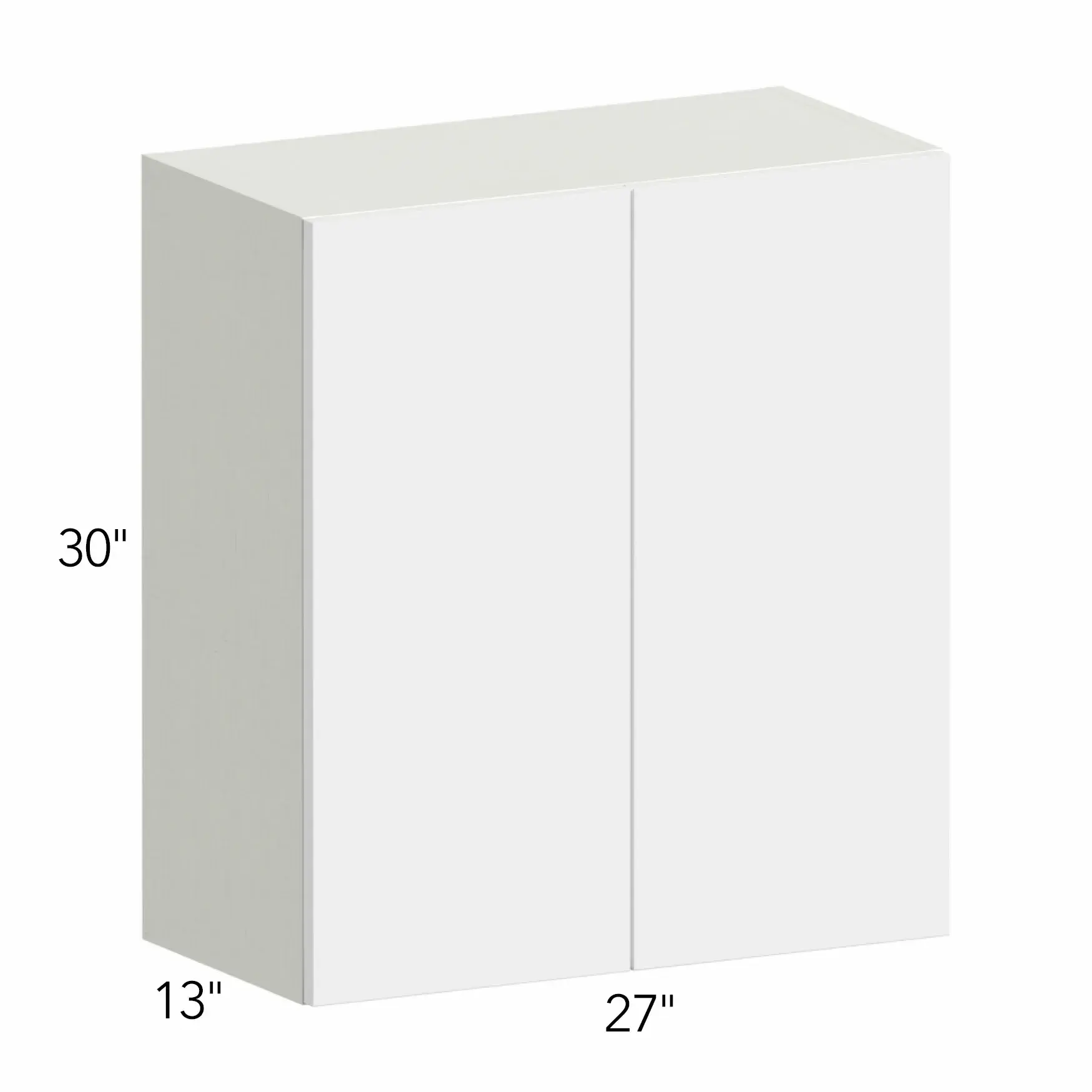 Ovela® Tuscany Antracita 27"W x 30"H x 13"D Wall Cabinet (W2730)