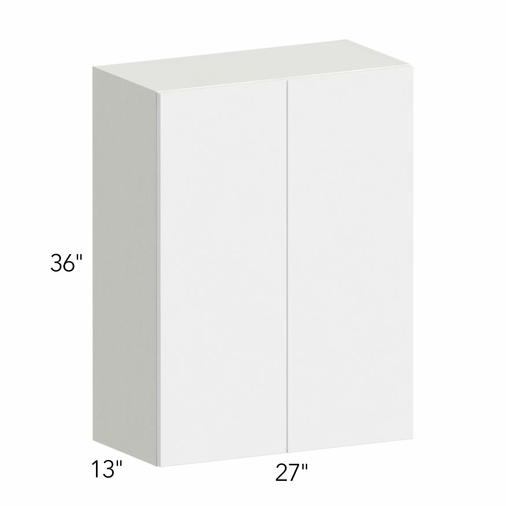 Ovela® Tuscany Antracita 27"W x 36"H x 13"D Wall Cabinet (W2736)