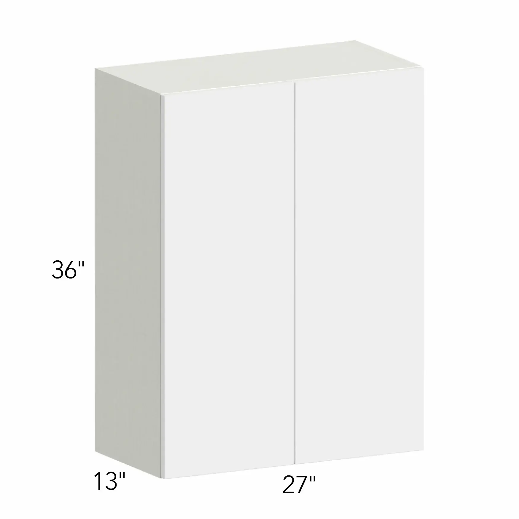 Ovela® Tuscany Antracita 27"W x 36"H x 13"D Wall Cabinet (W2736)