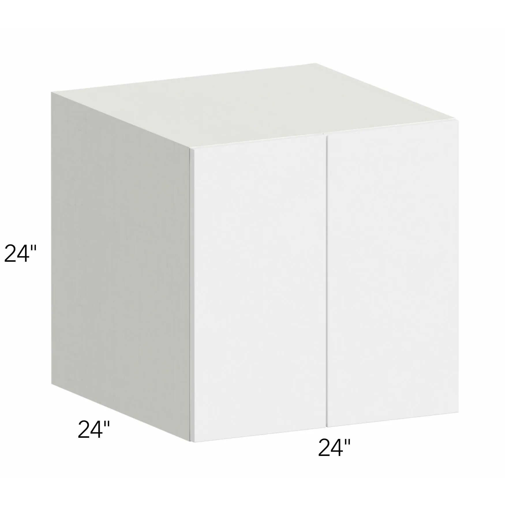 Ovela® Tuscany Antracita 24"W x 24"H x 24"D Wall Cabinet (W242424)