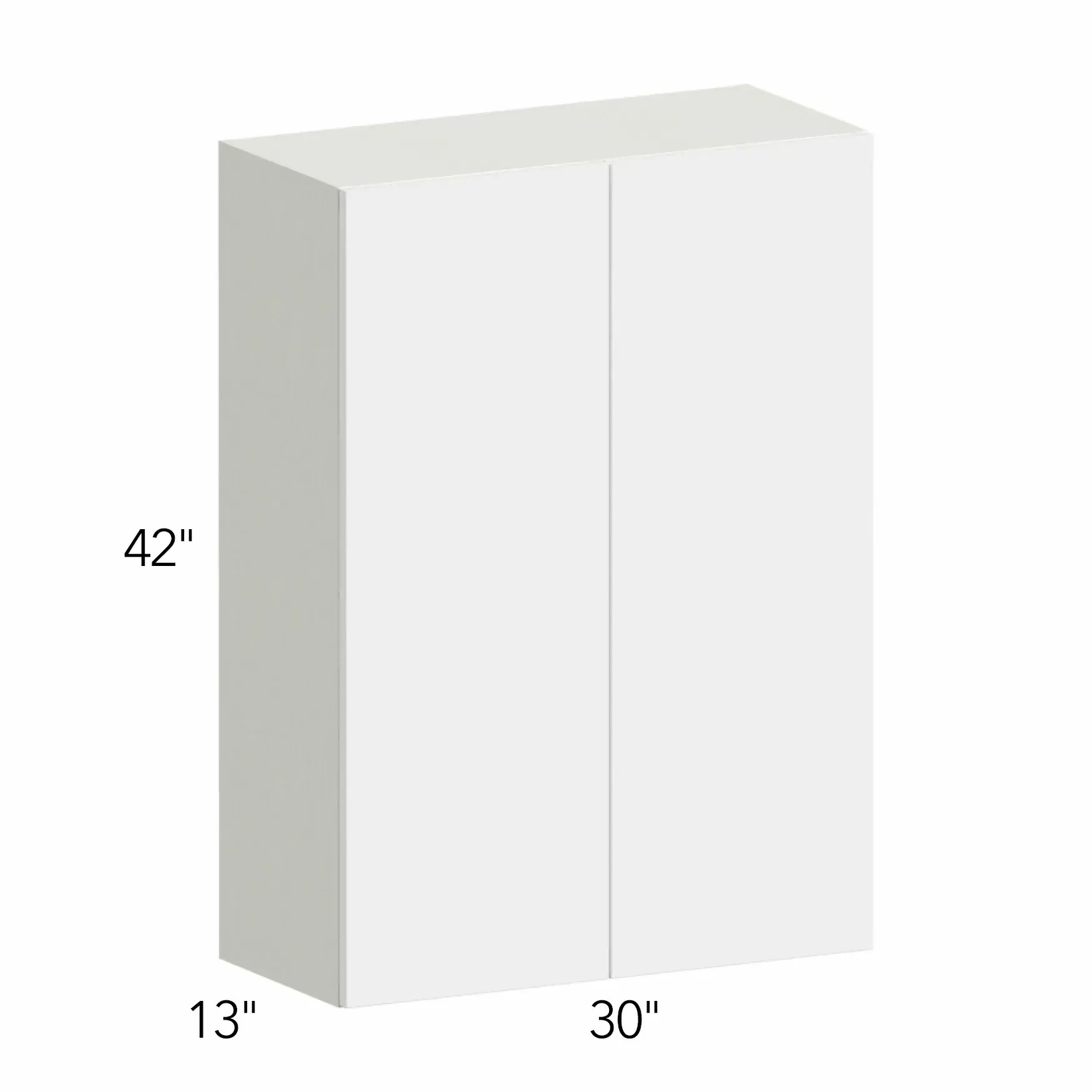 Ovela® Tuscany Antracita 30"W x 42"H x 13"D Wall Cabinet (W3042)