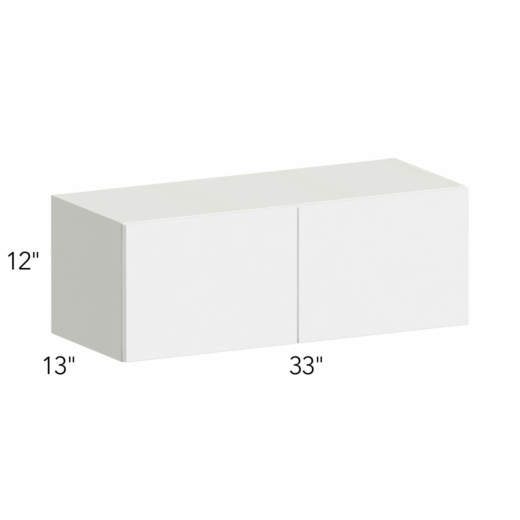Ovela® Tuscany Antracita 33"W x 12"H x 13"D Wall Cabinet (W3312)