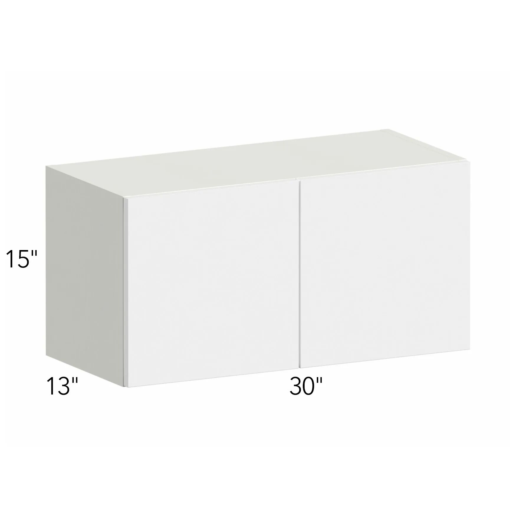 Ovela® Tuscany Antracita 30"W x 15"H x 13"D Wall Cabinet (W3015)